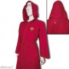 AS Roma Accappatoio Microfibra con cappuccio colore rosso Taglie M-L-XL-XXL